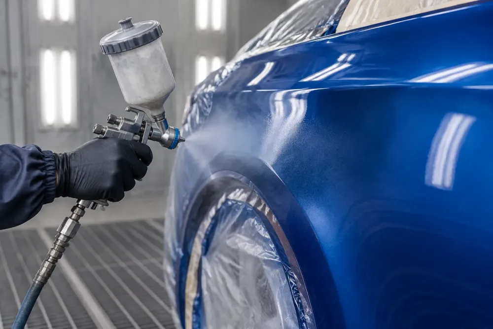 Auto Paint at On Point Auto Body, Valley Glen, CA